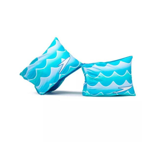 Speedo Kids' Fabric Arm Band - Teal: Swim Training Floats for Ages 2-12 - NIB - Picture 4 of 5
